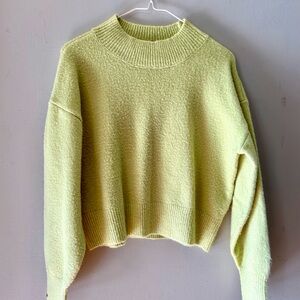 By Together Light Green Crew Neck Sweater